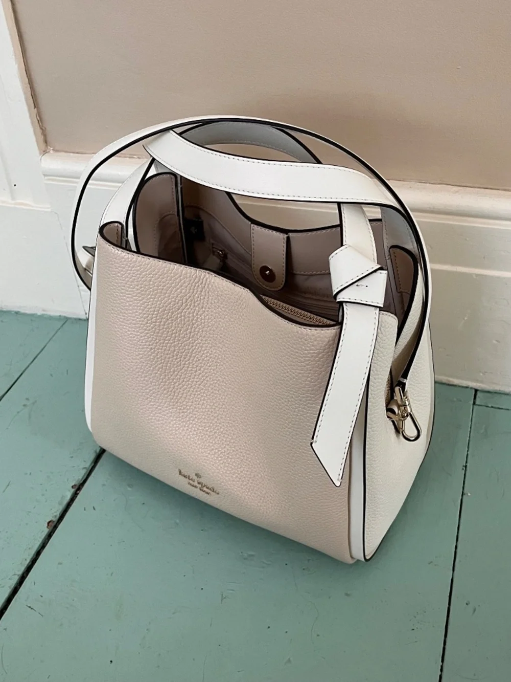 Kate Spade Knott Carryall Bag Light Cream